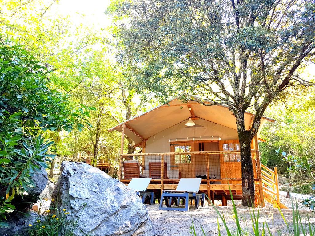 Cabanes Lodges Le Serviere Balazuc Exteriér fotografie