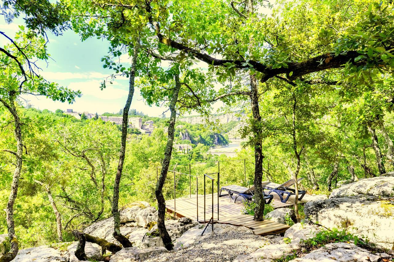Cabanes Lodges Le Serviere Balazuc Exteriér fotografie