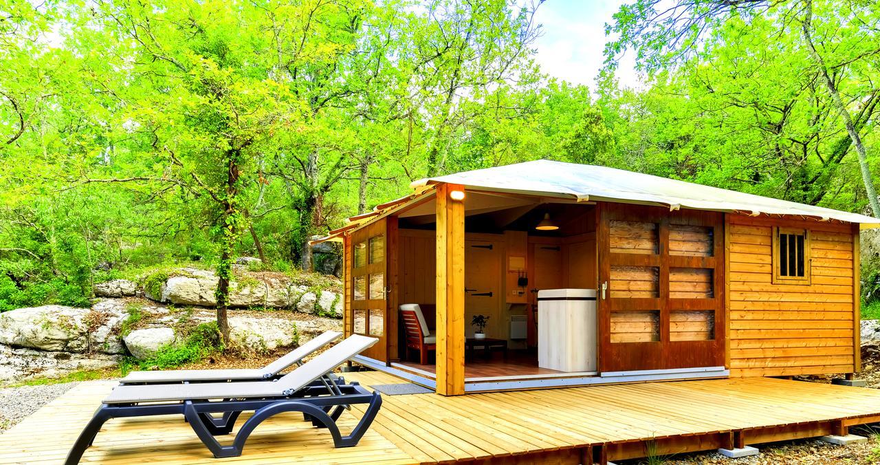 Cabanes Lodges Le Serviere Balazuc Pokoj fotografie