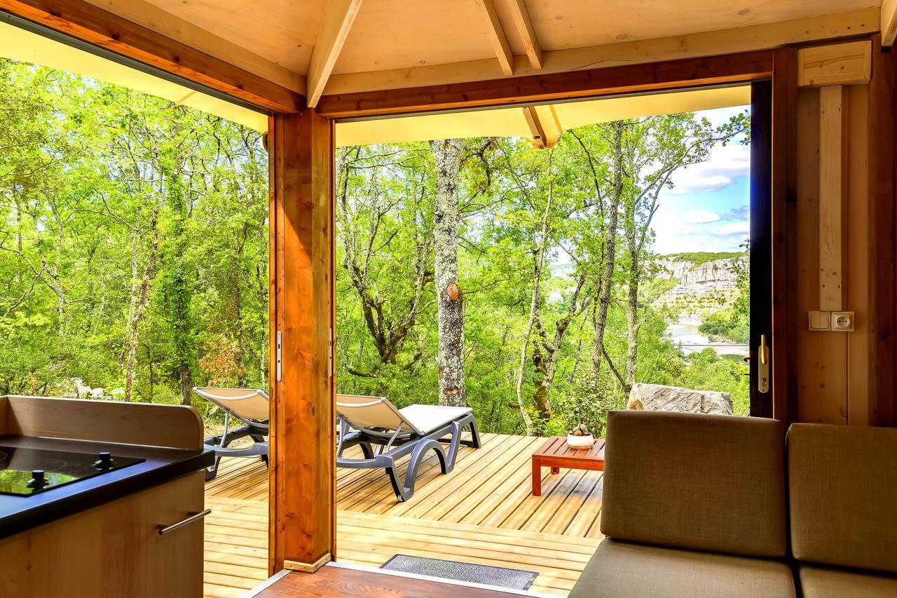 Cabanes Lodges Le Serviere Balazuc Exteriér fotografie